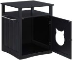 Nightstand Pet House, Litter Box Furniture Indoor Pet Crate, Litter - Image 2