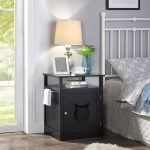 Nightstand Pet House, Litter Box Furniture Indoor Pet Crate, Litter - Image 3