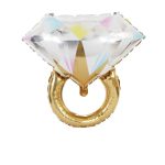 Large Diamond Ring Aluminum Foil Balloon Proposal Wedding Wedding Room