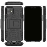 AMZER Hybrid Warrior Dual Layer Kickstand Case for Apple iPhone 12 - Image 9
