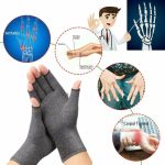1 Pair Compression Arthritis Gloves Arthritic Joint Pain Relief Gloves - Image 5