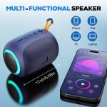 JYX L5 Portable Speaker & IPX7 Waterproof Bluetooth Speaker With LED - Image 4