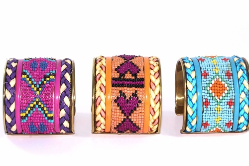 IMG_0137_a80c29ea-1119-4418-a094-a28c67f2e31a_spo.jpg Beaded Cuff Bangles - Image 1
