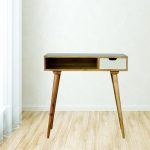 Writing Desk with Hand Painted Drawer