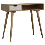 Writing Desk with Hand Painted Drawer - Image 2