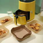 100Pcs Air Fryer Paper Oil Proof Isolation Paper Tray Disposable Non - Image 2