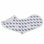 In The Wild Elephant Cotton Burp Cloth Bib 2PK - Image 5