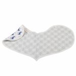 In The Wild Elephant Cotton Burp Cloth Bib 2PK - Image 7