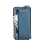 Apple iPhone 14 Series Detachable and Zipper Leather Wallet Case - PMW - Image 43