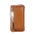Apple iPhone 14 Series Detachable and Zipper Leather Wallet Case - PMW - Image 32