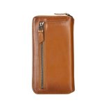 Apple iPhone 14 Series Detachable and Zipper Leather Wallet Case - PMW - Image 33