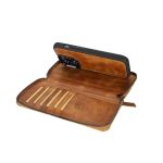 Apple iPhone 14 Series Detachable and Zipper Leather Wallet Case - PMW - Image 37