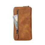 Apple iPhone 14 Series Detachable and Zipper Leather Wallet Case - PMW - Image 36