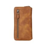 Apple iPhone 14 Series Detachable and Zipper Leather Wallet Case - PMW - Image 12