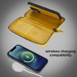 Apple iPhone 14 Series Detachable and Zipper Leather Wallet Case - PMW - Image 16