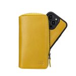 Apple iPhone 14 Series Detachable and Zipper Leather Wallet Case - PMW - Image 18