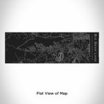 Big Bear Lake - California Engraved Map Insulated Cup in Matte Black - Image 2