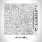 Custer State Park - South Dakota Map Tumbler - Image 2