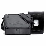 MacCase Preium Leather 14" MacBook Pro Messenger Bag - Image 2