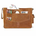 MacCase Premium Leather 16" MacBook Pro Messenger Bag - Image 5