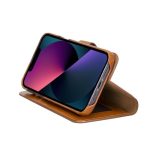 Full Leather Coating Detachable Wallet Case for Apple iPhone 13 Series - Image 3