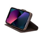 Full Leather Coating Detachable Wallet Case for Apple iPhone 13 Series - Image 8