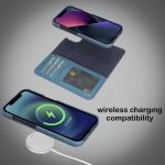 Full Leather Coating Detachable Wallet Case for Apple iPhone 13 Series - Image 53