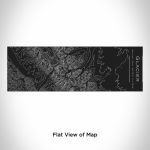 Glacier National Park Engraved Topographic Map Insulated Cup in Matte - Image 2