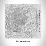Greensboro - North Carolina Map Tumbler - Image 2