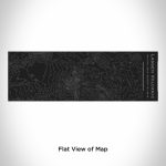 Lassen Volcanic National Park Engraved Topographic Map Insulated Cup - Image 2