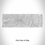 Mount Hood - Oregon Engraved Topographic Map Insulated Cup - Image 2