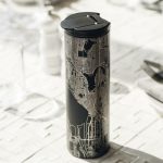 North Cascades National Park Engraved Topographic Map Tumbler in Matte - Image 4