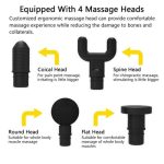 30 Speeds Premium 6 Heads  Handheld Massager - Image 3