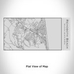 Rehoboth Beach - Delaware Map Insulated Bottle - Image 2