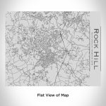 Rock Hill - South Carolina Map Bottle with Bamboo Top - Image 2