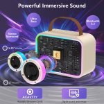 JYX D30 Karaoke With 2 Microphones&Bluetooth Speaker With Wireless - Image 6