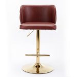 Furniture,Swivel Barstools Adjusatble Seat Height, Modern PU - Image 7