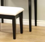 Frenchi Furniture Wood Vanity Set - Image 2