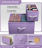 Dresser with 7 Drawers - Furniture Storage Chest for Kid’S, Teens, - Image 4