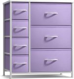 Dresser with 7 Drawers - Furniture Storage Chest for Kid’S, Teens, - Image 6