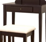 Frenchi Furniture Wood Vanity Set - Image 4