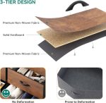 8 Drawers Fabric Dresser, Furniture Storage Tower Cabinet, Organizer - Image 5