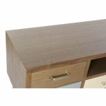 TV furniture DKD Home Decor Grey Cream Metal Melamin (140 x 40 x 67 - Image 9