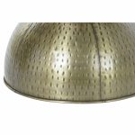 Occasional Furniture DKD Home Decor Golden Metal Leather Dark brown - Image 4