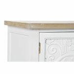 TV furniture DKD Home Decor White Multicolour Natural Metal Fir - Image 16