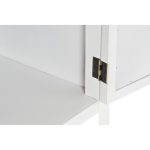 TV furniture DKD Home Decor White Multicolour Natural Metal Fir - Image 9