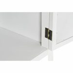 TV furniture DKD Home Decor White Multicolour Natural Metal Fir - Image 10