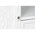 TV furniture DKD Home Decor White Multicolour Natural Metal Fir - Image 7