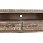 TV furniture DKD Home Decor Metal Acacia (200 x 55 x 40 cm) - Image 2