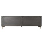 TV furniture DKD Home Decor Metal Brown Mango wood 160 x 40 x 50 cm - Image 4